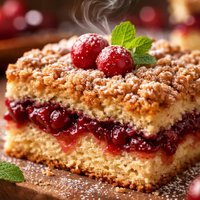 Cherry Streusel Coffee Cake