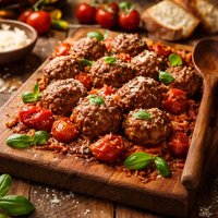 Cherry Tomato Meatballs