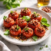 Cherry Tomatoes with Ham Marmalade