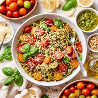 Cherry Tomatoes with Pesto Gluten Free