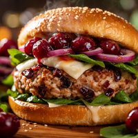 Cherry Turkey Burgers