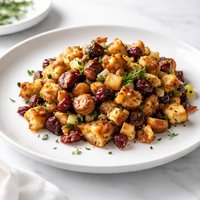 Chestnut and Cranberry Dressing