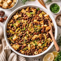 Chestnut Stuffing with Pancetta and Fennel