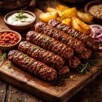 Chevapchici Grounded Meat Bbq Sticks