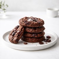Chewy Chocolate Cherry Cookies