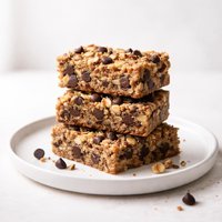 Chewy Chocolate Chip Nut Bars
