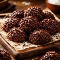 Chewy Chocolate Coconut Macaroons