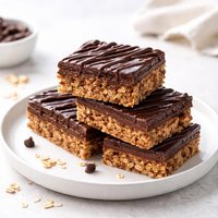 Chewy Chocolate Oat Bars