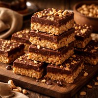 Chewy Chocolate Peanut Butter Bars