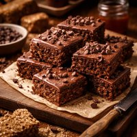 Chewy Chocolate Weetbix Slice