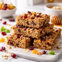 Chewy Fruit Oatmeal Bars