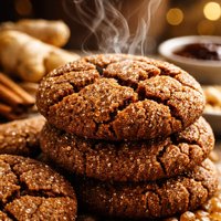Chewy Molasses Ginger Cookies