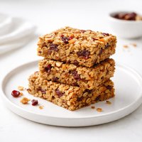 Chewy Oatmeal Fruit Bars