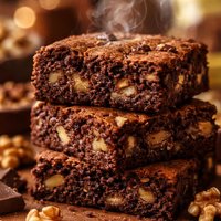 Chewy Walnut Brownies Splenda