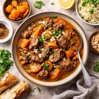Chez Panisse Lamb Stew with Dried Apricots