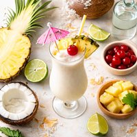 Chi Chi or Chichi Alcoholic Mixed Drink