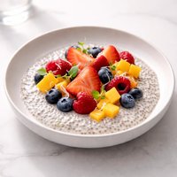 Chia Pudding with Fresh Fruit