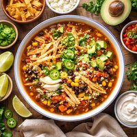Chiapas Chicken Tortilla Soup