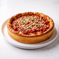 Chicago Style Deep Dish Pizza
