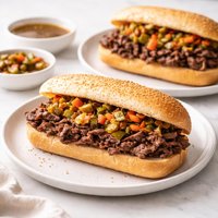 Chicago Style Italian Beef Sandwiches