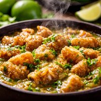 Chicharrones En Salsa Verde