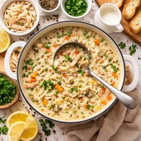 Chicken a La Reine Soup