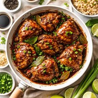 Chicken Adobo Lower Fat and Sodium