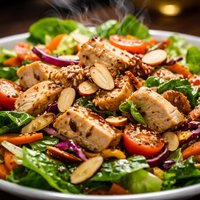 Chicken Almond Salad