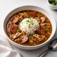 Chicken and Andouille Sausage Gumbo Recipe