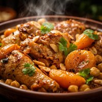 Chicken and Apricot Tagine