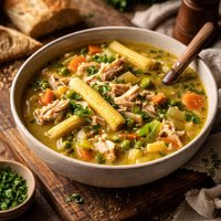 Chicken and Baby Corn Soup