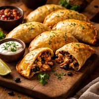 Chicken and Black Bean Empanadas