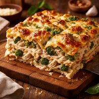 Chicken and Broccoli Lasagna