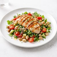 Chicken and Cannellini Bean Salad