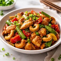 Chicken and Cashews