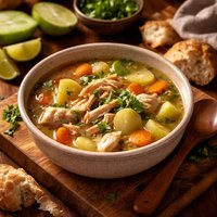 Chicken and Chayote Soup