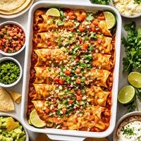 Chicken and Cheese Enchiladas