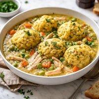Chicken and Cornmeal Dumplings