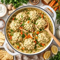 Chicken and Cracker Dumplings Czech