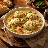 Chicken and Dumplings Old Style