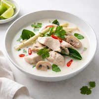 Chicken and Galangal Soup Tom Ka Gai