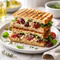 Chicken and Grape Panini