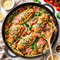 Chicken and Ham Skillet