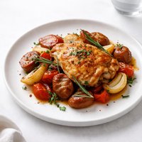 Chicken and Italian Sausage Bake