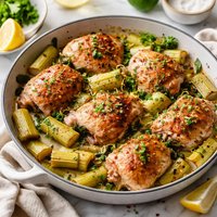 Chicken and Leeks