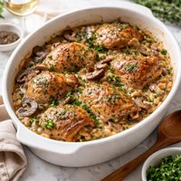 Chicken and Mushroom Casserole