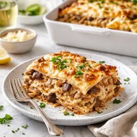 Chicken and Mushroom Lasagna