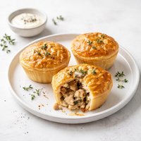 Chicken and Mushroom Party Pies