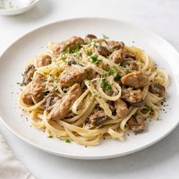Chicken and Mushroom Pasta