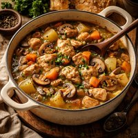 Chicken and Mushroom Stew